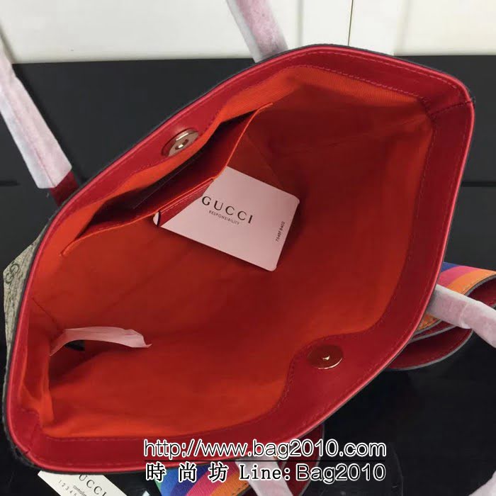 GUCCI古馳原單 新款專櫃品質原單貨實物實拍501804彩虹蝴蝶手提購物袋 HY1246